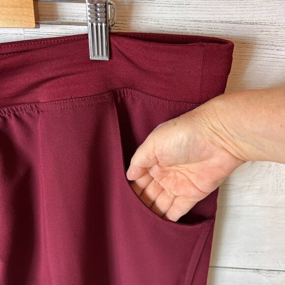 Figs Scrub Pants Mens Size XXL/T Burgundy T-21004T Heavy Duty Waistband Medical - Picture 10 of 16